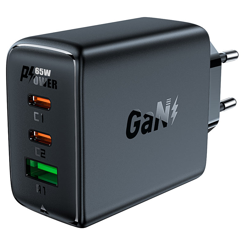 A41 PD65W GaN (2USB-C+USB-A) charger (EU)