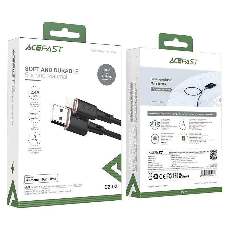 acefast-c2-02-usb-a-to-lightning-zinc-alloy-silicone-charging-data-cable-package-black